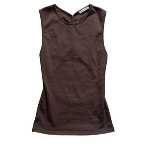 Zara | Ribbed Cut Out Tank